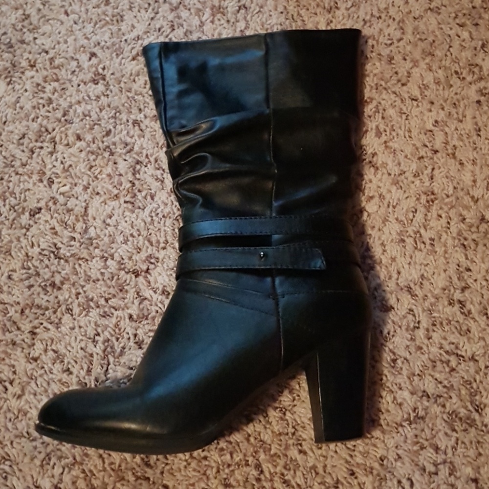Jc penny Black heeled boots